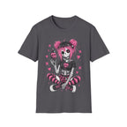 Emo Skeleton Girl Pink Skull Icecream