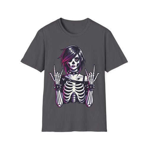 Goth Girl Skeleton Tee