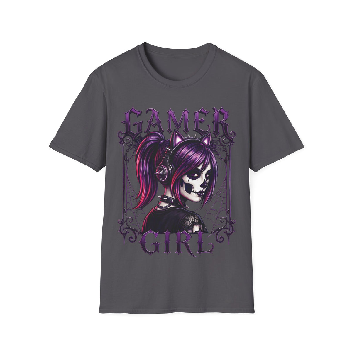 Gamer Girl Emo Skeleton