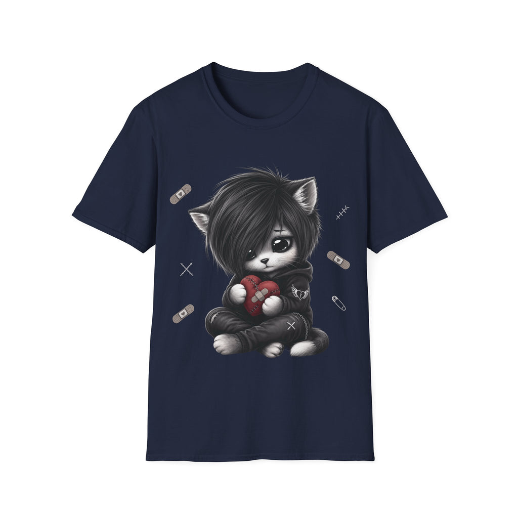 Emo Cat Broken Heart