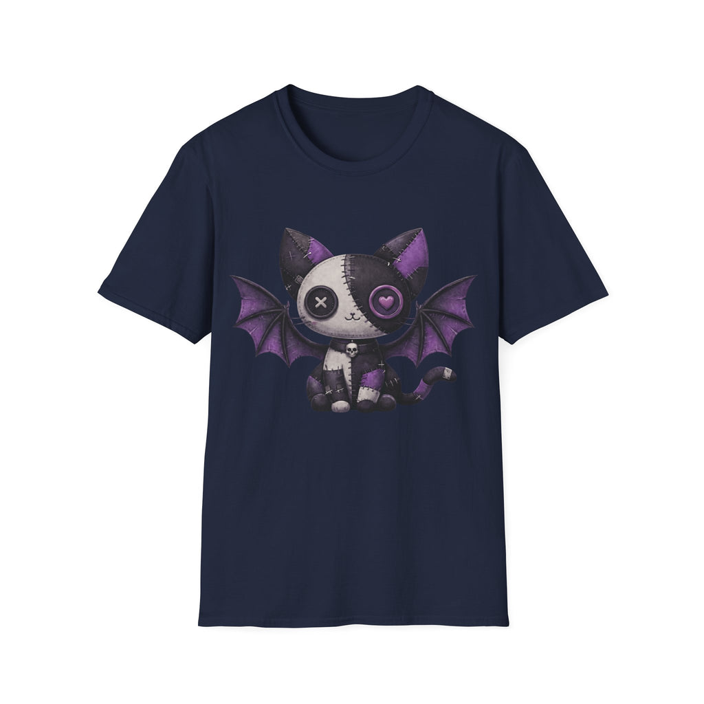 Kawaii Goth Cat Patchwork