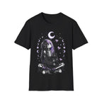 Emo Skeleton Girl Cat Moon