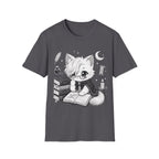 Bookish Moon Cat Tee