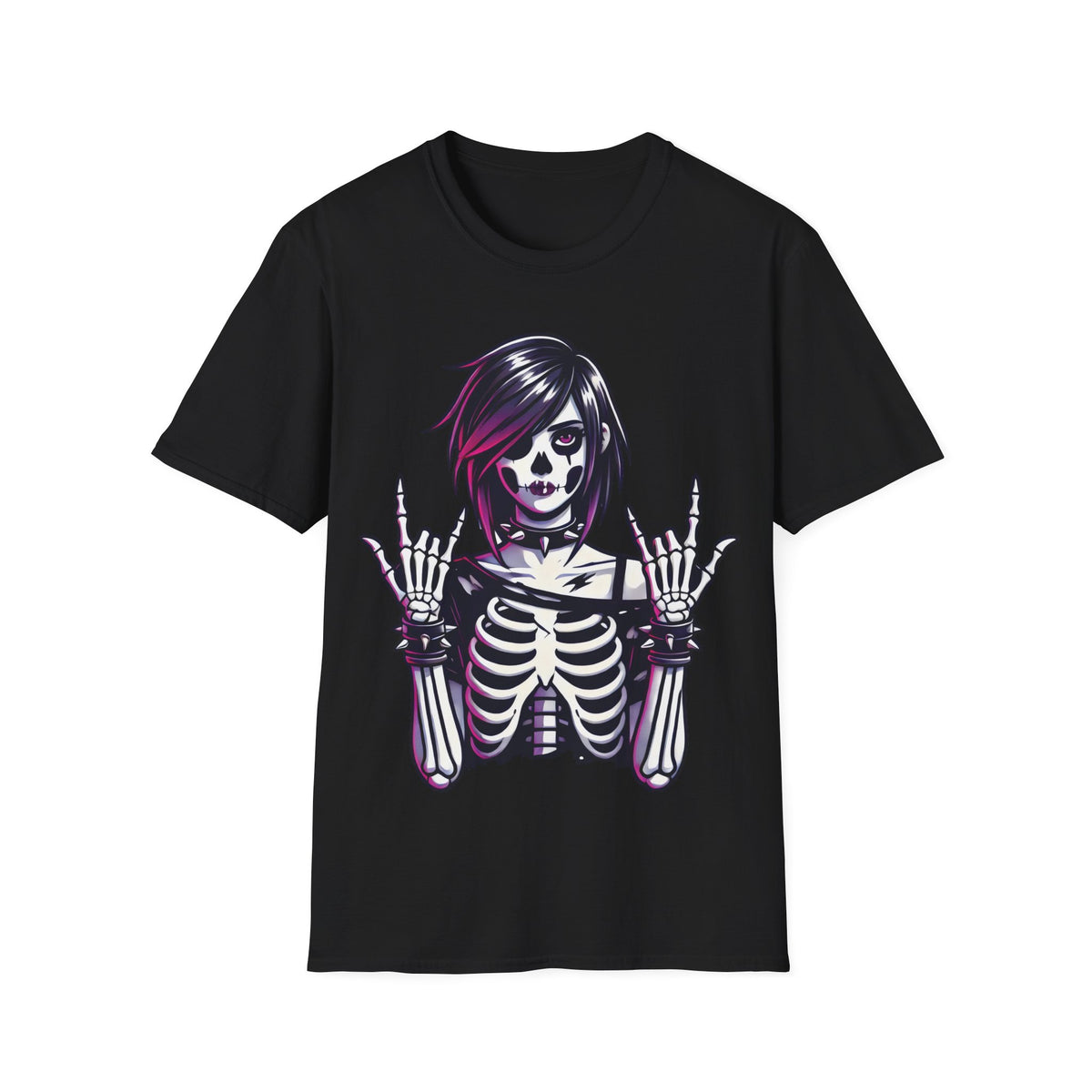 Goth Girl Skeleton Tee