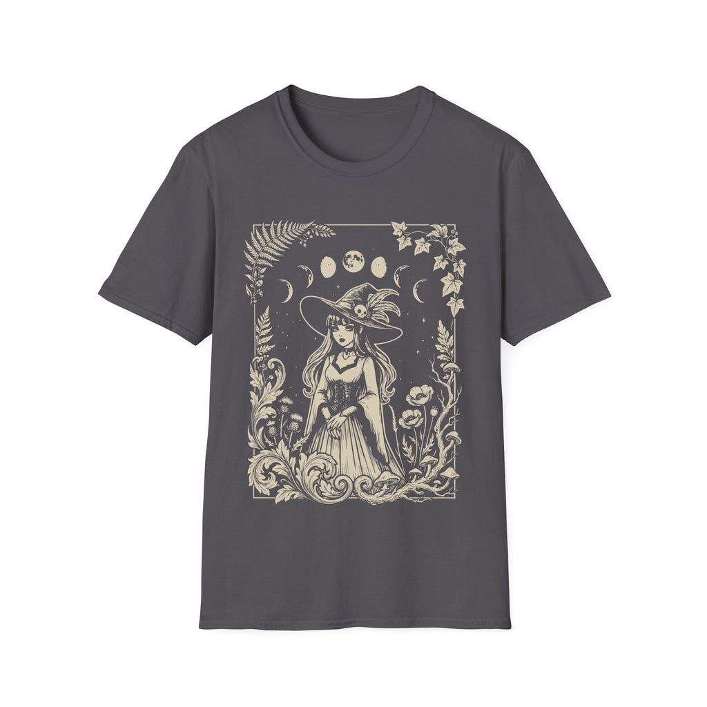 Goth Witch Moon Phase Floral