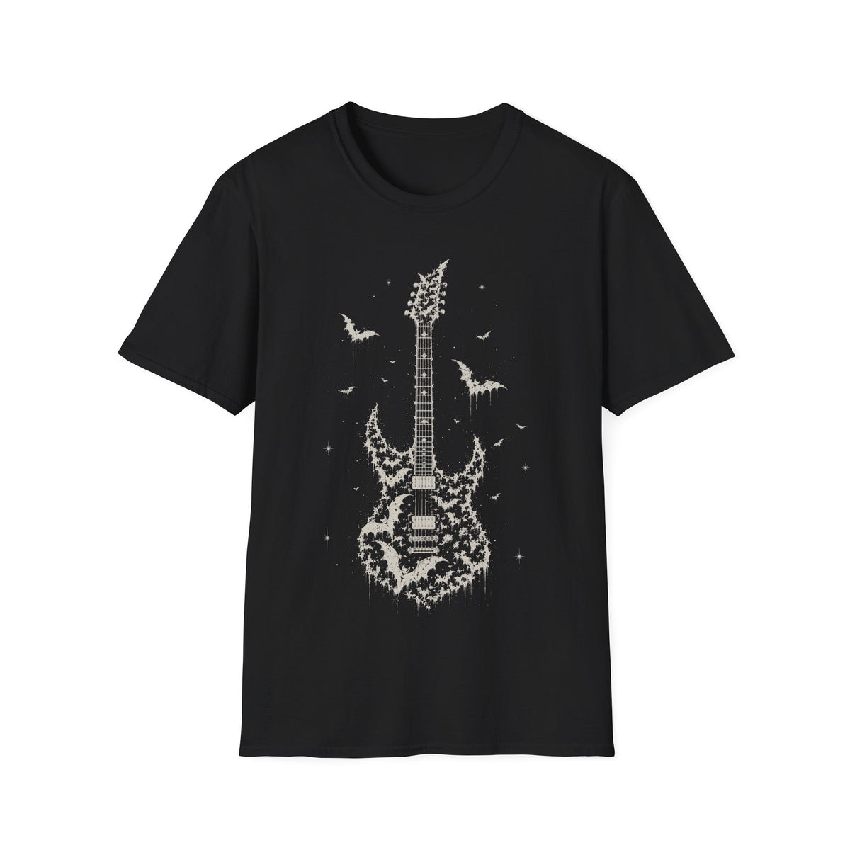 Electric Guitar Made Of Bats