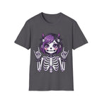 Cute Kawaii Goth Girl Skeleton