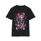 Emo Skeleton Girl Pink Skull Icecream