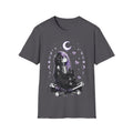 Emo Skeleton Girl Cat Moon