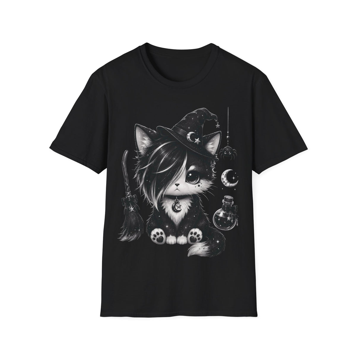 Witch Kitten Broomstick Potion