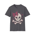 Pink Butterfly Skull Tee