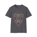 Gothic Guitar Heart Roses