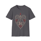 Gothic Guitar Heart Roses