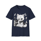 Bookish Moon Cat Tee