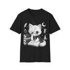 Bookish Moon Cat Tee