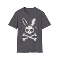 Creepy Goth Bunny Skull