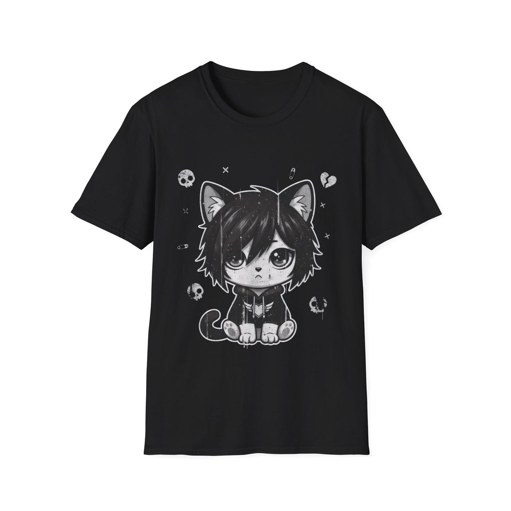 Midnight Emo Cat Tee