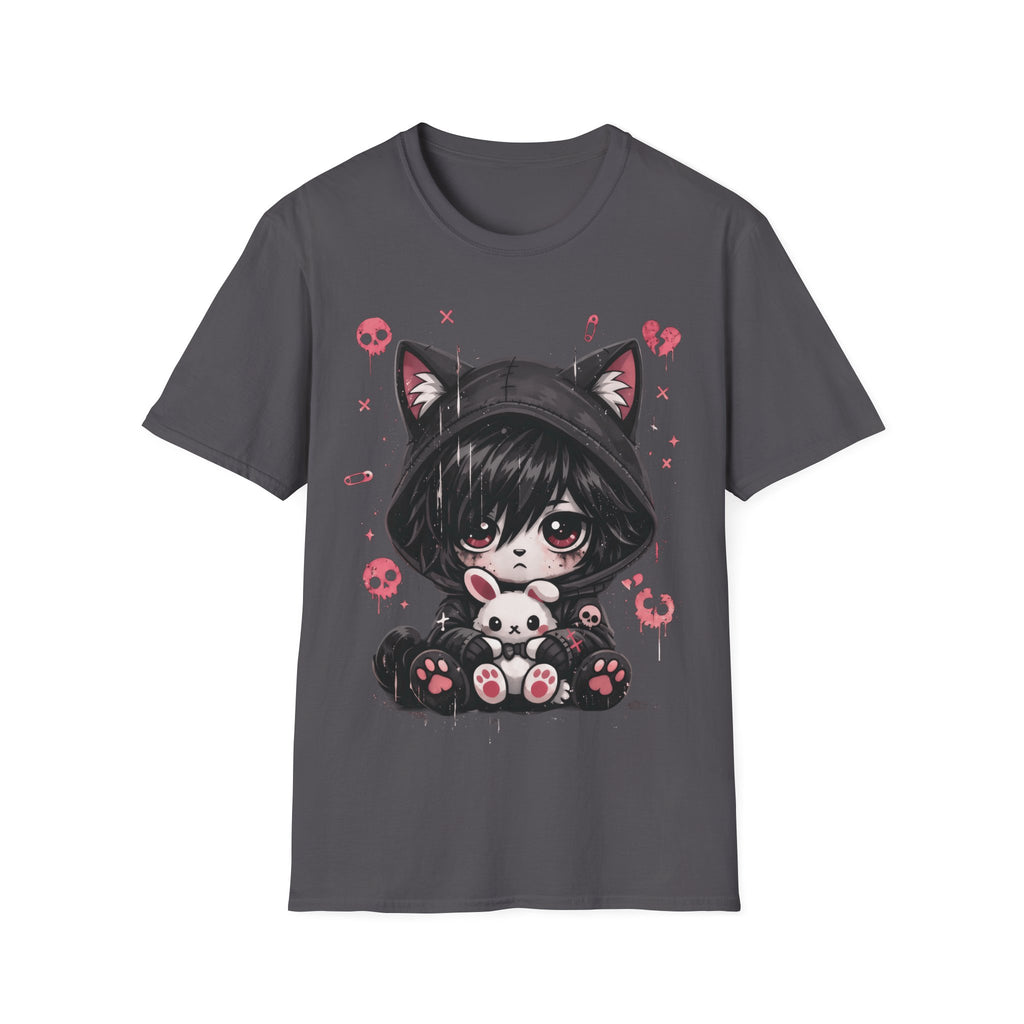 Goth Girl Emo Gothic Cat - Punk E-Girl