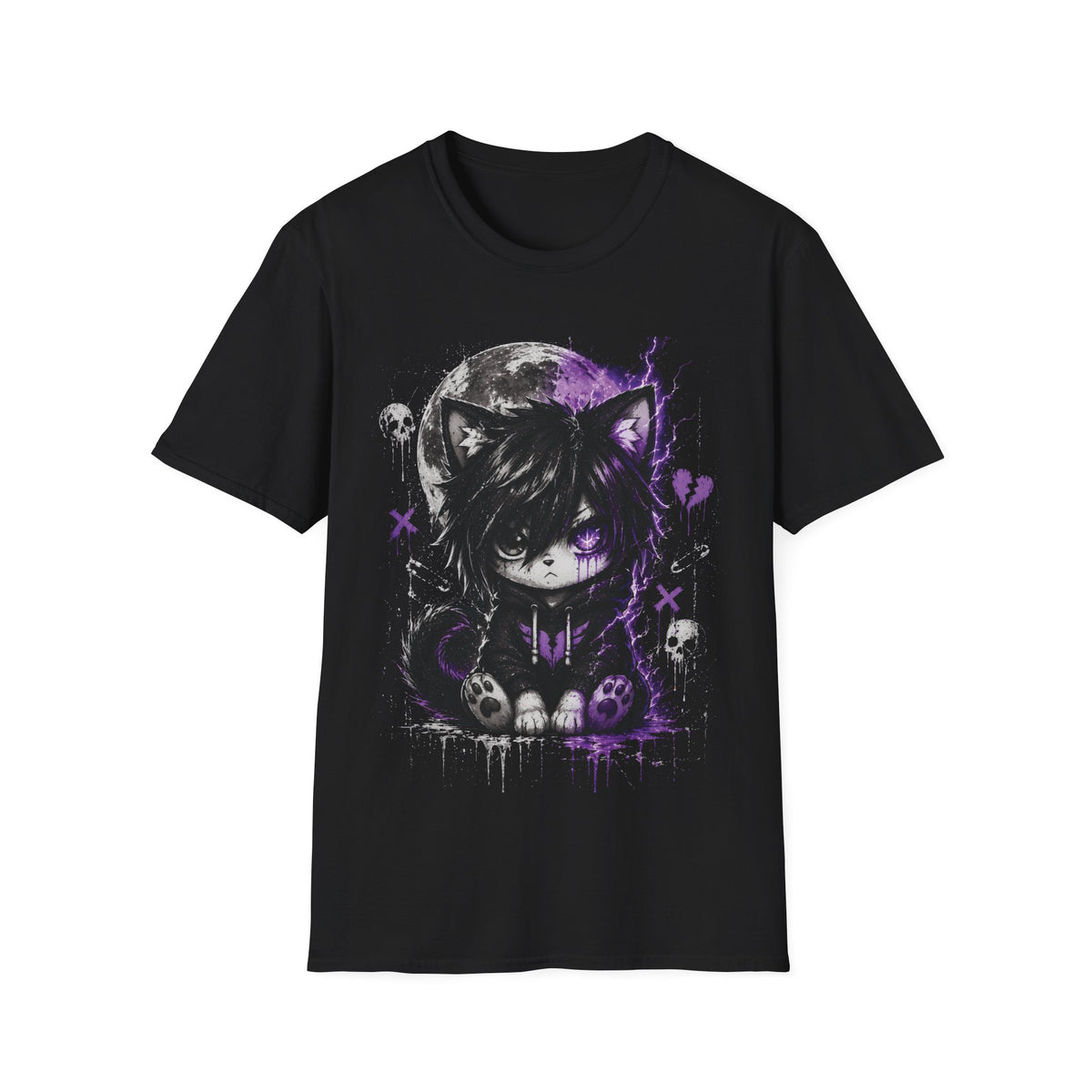 Gothic Cat Grunge Cute Kitty