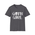 Goth Girl Skull Distressed