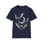 Gothic Bats Crescent Moon