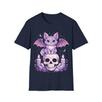 Lavender Bat Cat Tee