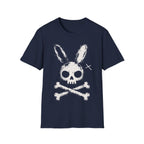 Creepy Goth Bunny Skull