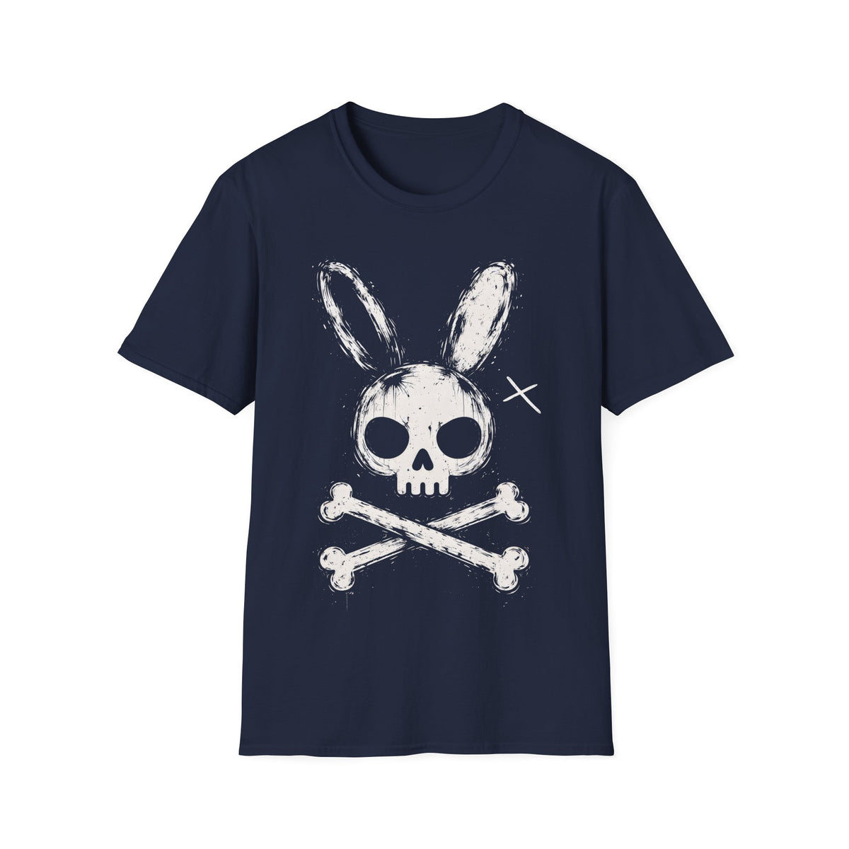 Creepy Goth Bunny Skull