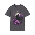 Moonlit Cat and Roses Tee