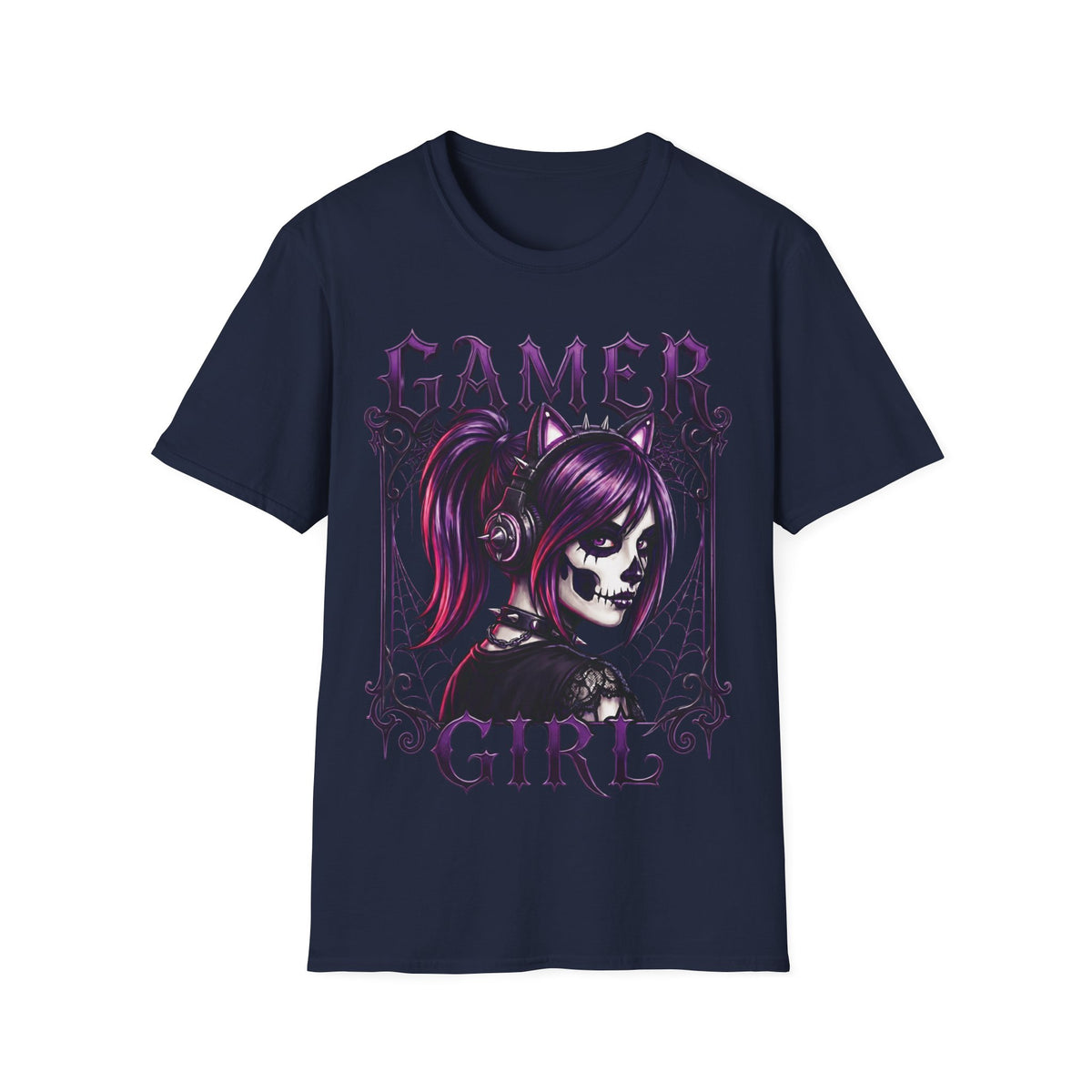 Gamer Girl Emo Skeleton