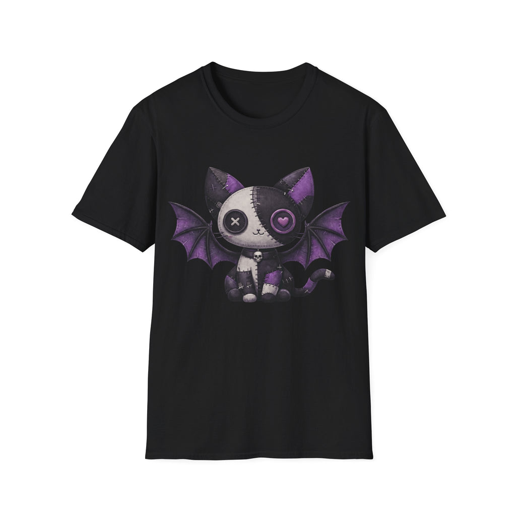 Kawaii Goth Cat Patchwork