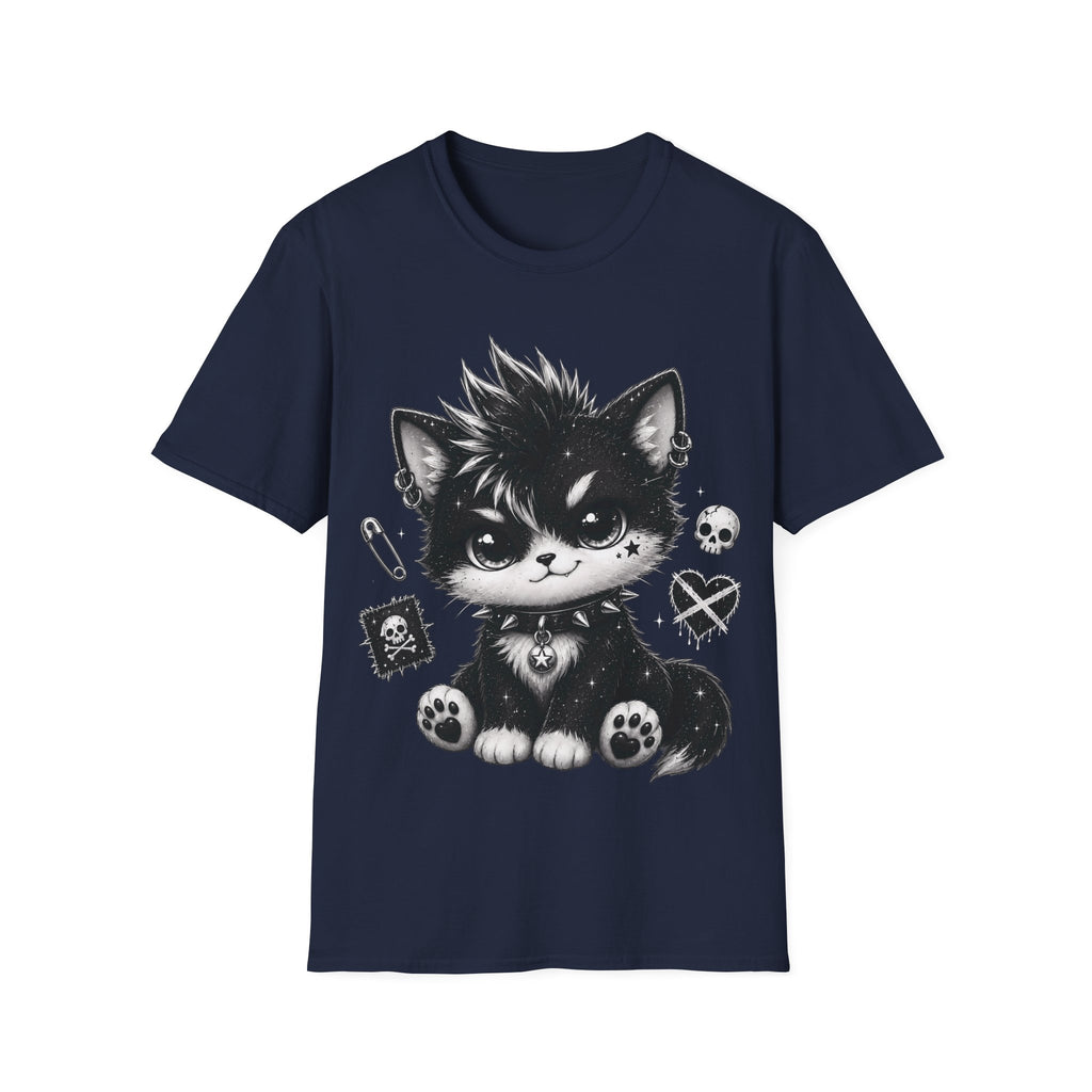 Punk Goth Kitten - Spiked Collar