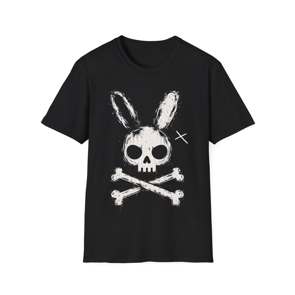 Creepy Goth Bunny Skull