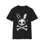 Creepy Goth Bunny Skull