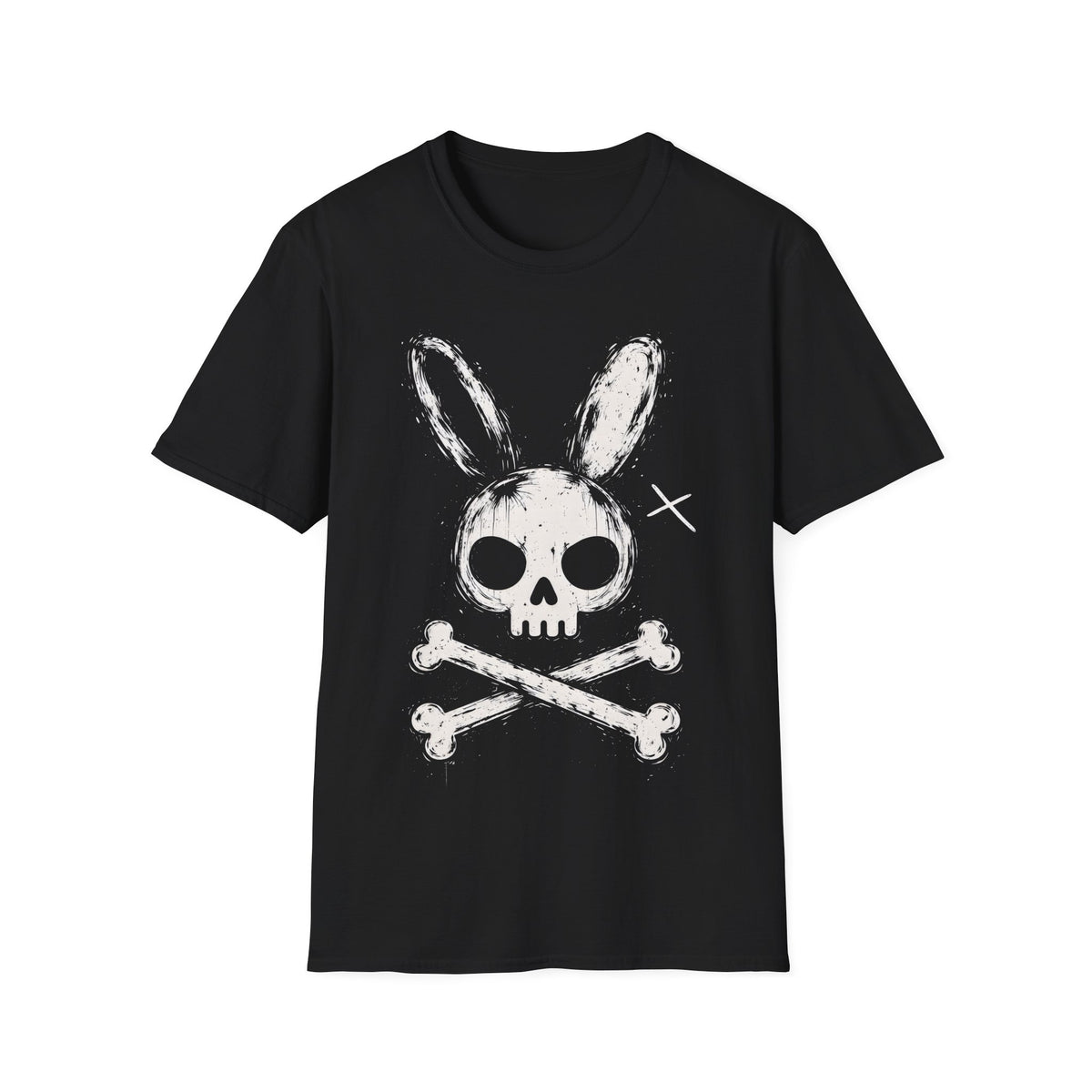 Creepy Goth Bunny Skull