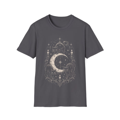 Cats Crescent Moon Witchy Candles