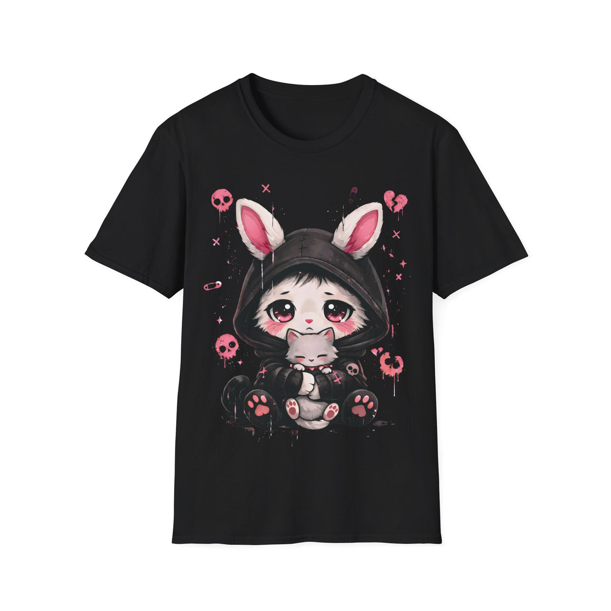 Goth Girl Emo Gothic Bunny