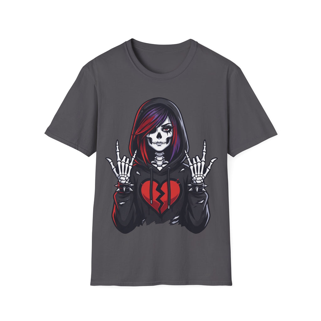 Goth Girl Skeleton - Broken Heart