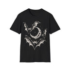 Gothic Bats Crescent Moon