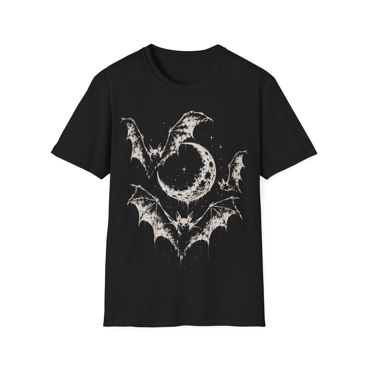 Gothic Bats Crescent Moon