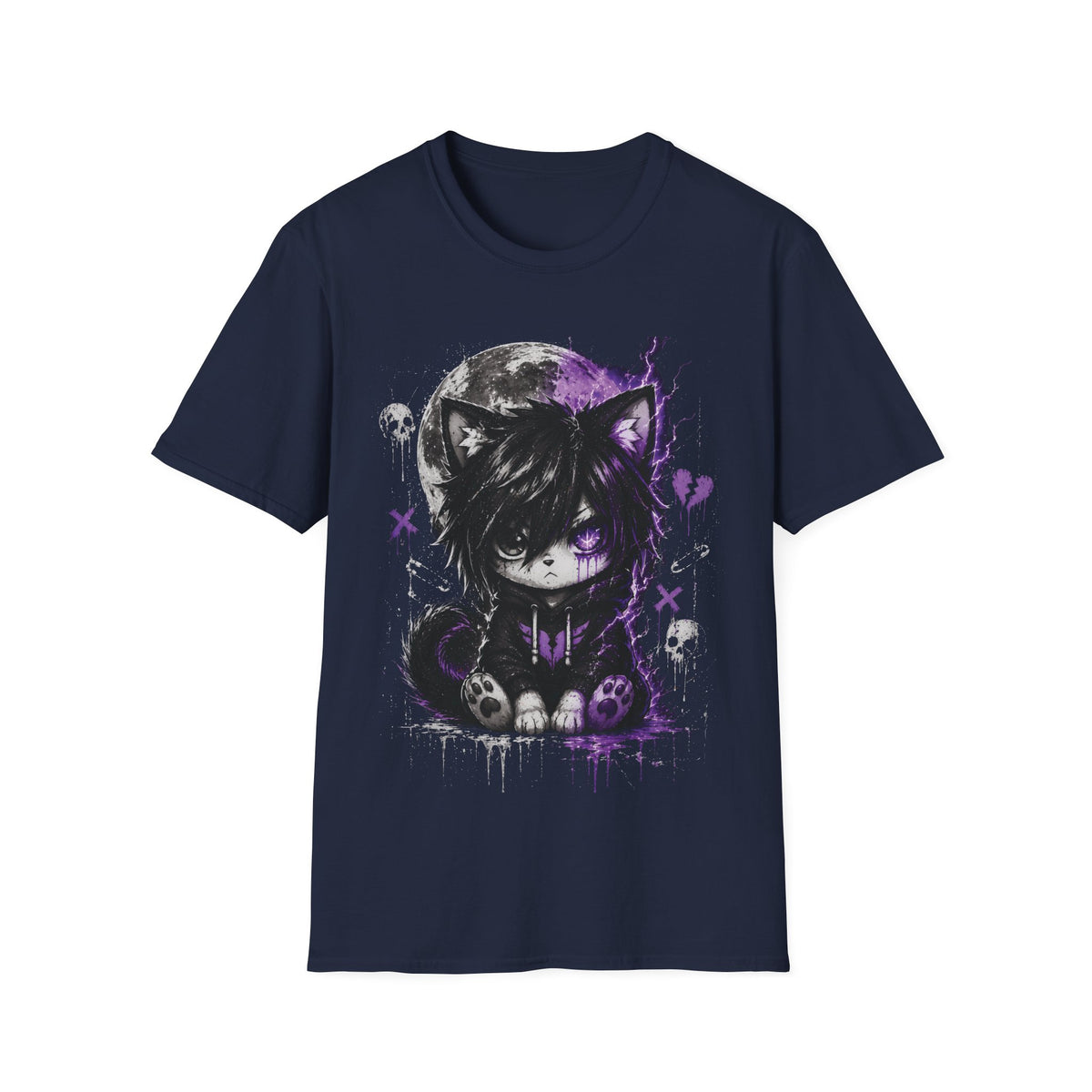 Gothic Cat Grunge Cute Kitty