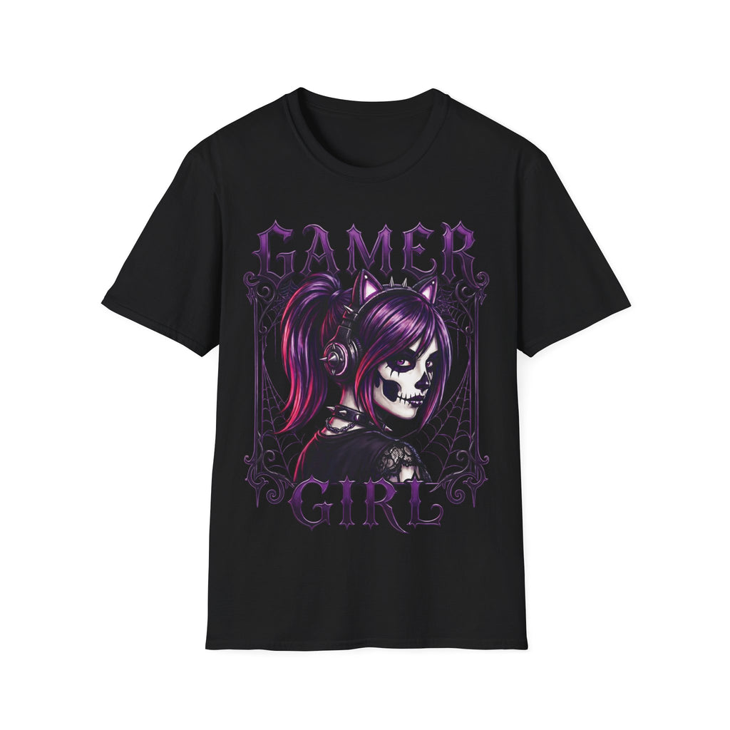 Gamer Girl Emo Skeleton