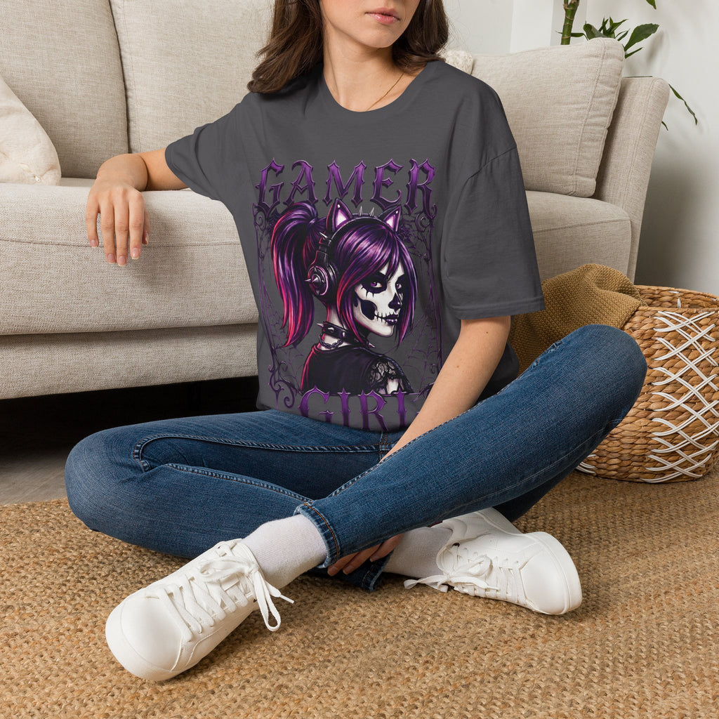 Gamer Girl Emo Skeleton